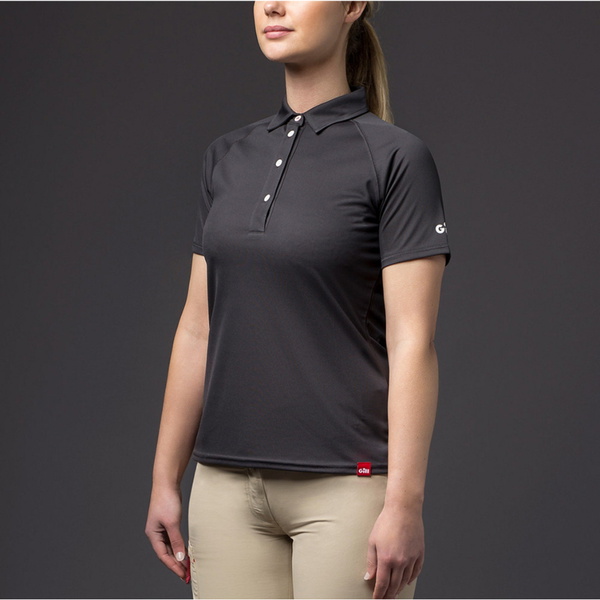 2026 Gill Womens UV Tec Polo Top UV008W - Black